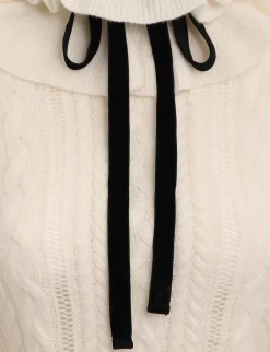 ZIMMERMANN Knitwear<Luminosity Frill Neck Sweater