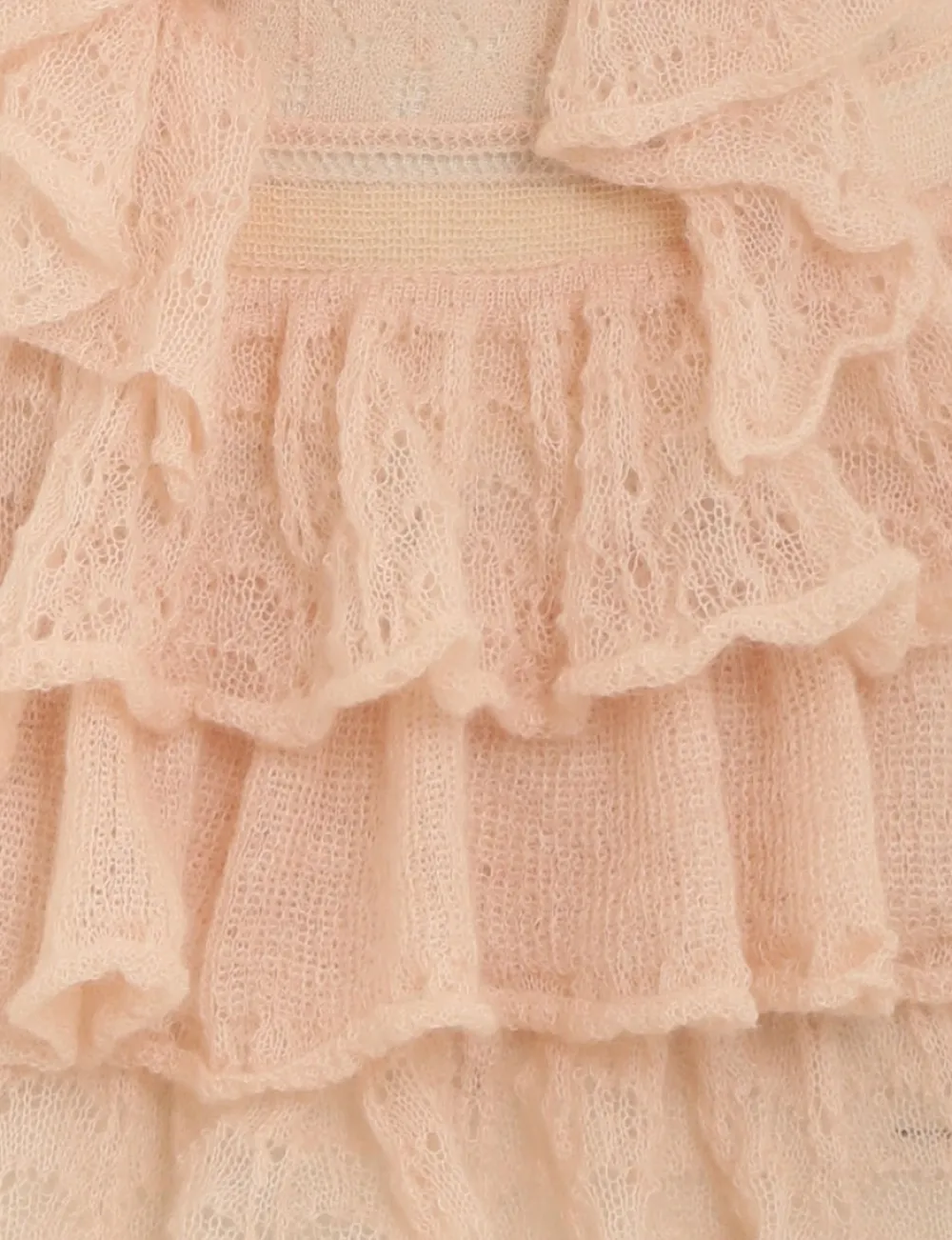 ZIMMERMANN Knitwear<Luminosity Frill V-Neck Top