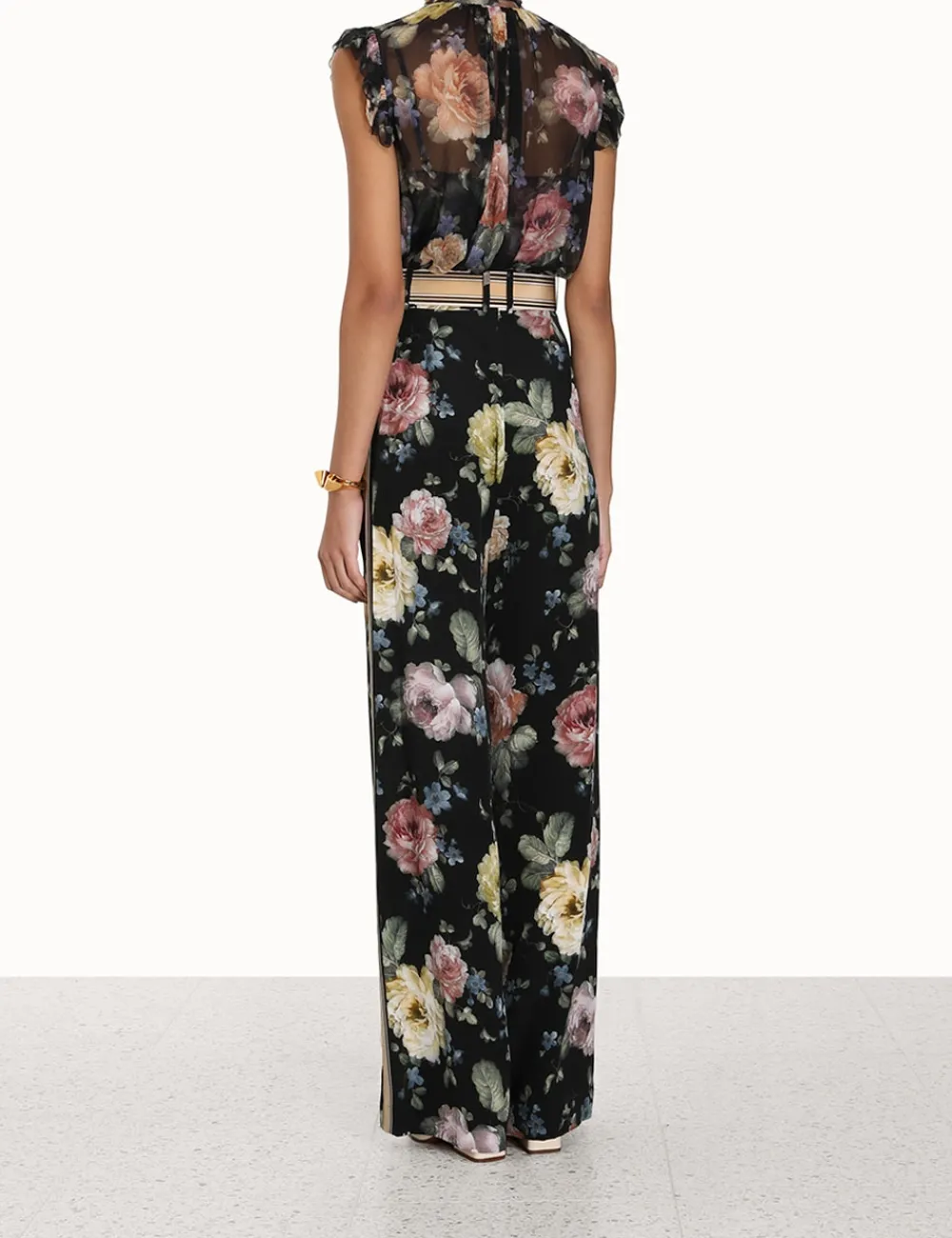 ZIMMERMANN Luminosity<Luminosity Frilled Tank