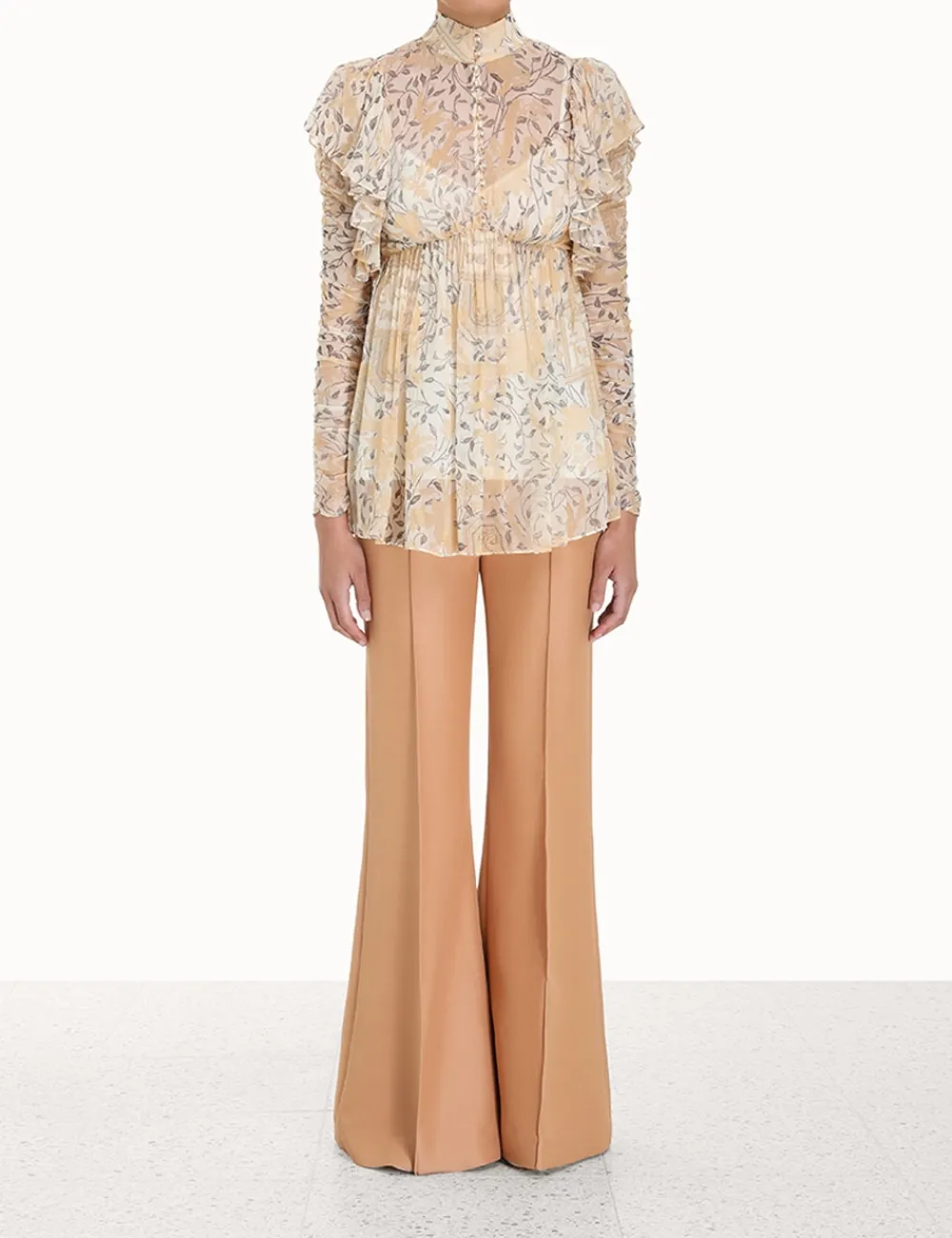ZIMMERMANN Tops<Luminosity Gathered Blouse