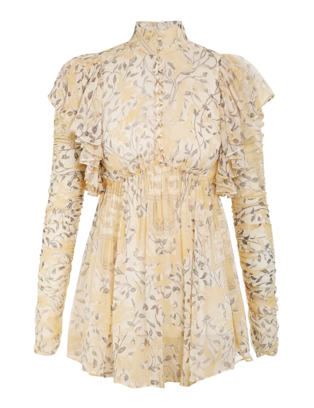 ZIMMERMANN Luminosity<Luminosity Gathered Blouse
