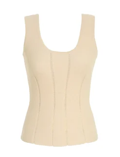 ZIMMERMANN Tops<Luminosity Knit Panelled Tank