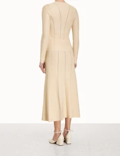 ZIMMERMANN Knitwear<Luminosity Knit Panelled Top