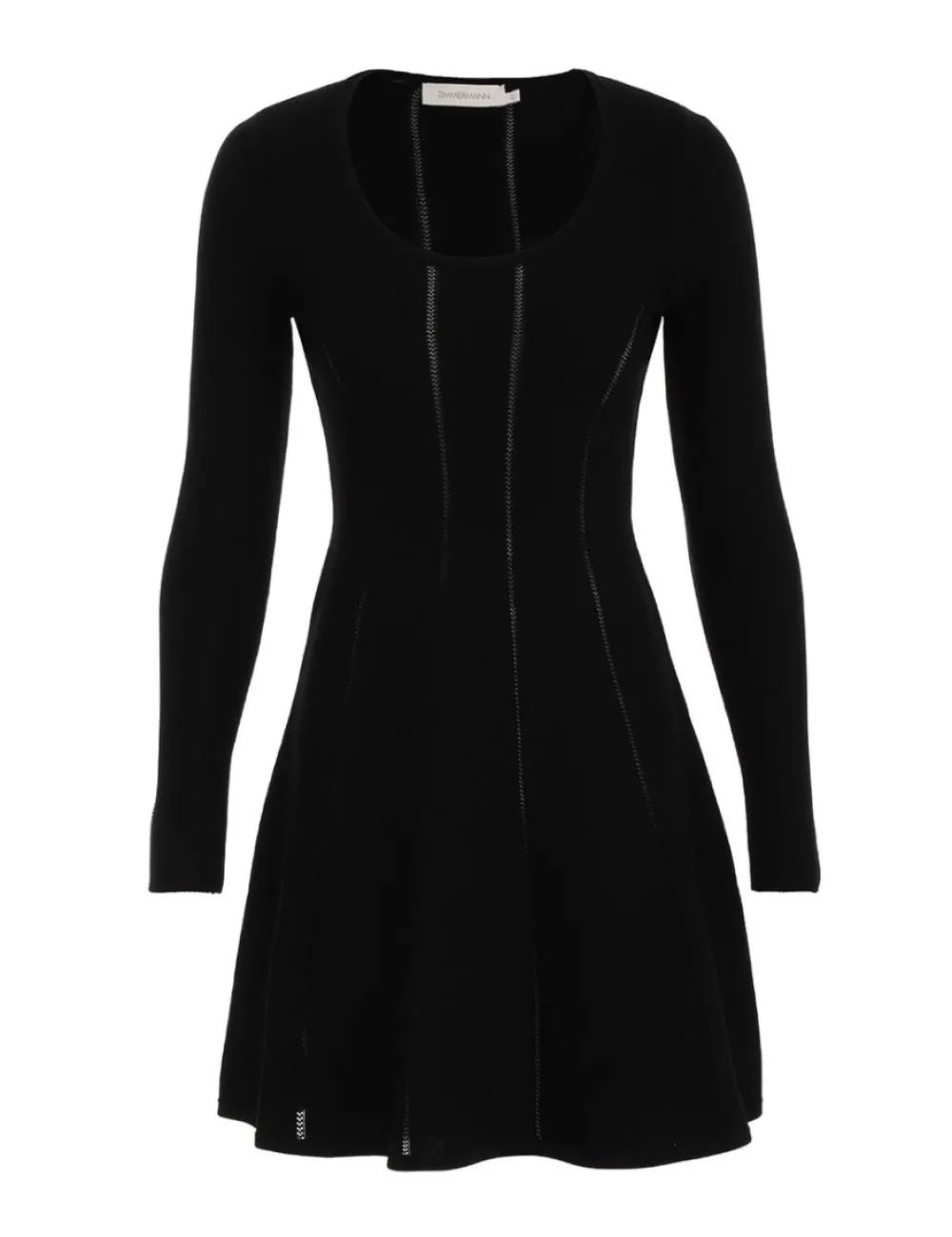 ZIMMERMANN Dresses<Luminosity Knit Panelled Mini