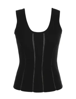 ZIMMERMANN Tops<Luminosity Knit Panelled Tank