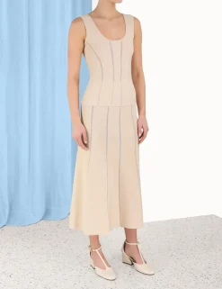 ZIMMERMANN Knitwear<Luminosity Knit Panelled Tank