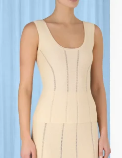 ZIMMERMANN Knitwear<Luminosity Knit Panelled Tank