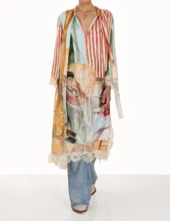 ZIMMERMANN Form & Light<Luminosity Lace Back Midi