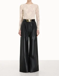 ZIMMERMANN In Denim<Luminosity Lace Bodysuit