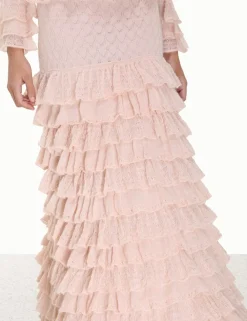 ZIMMERMANN Clothing<Luminosity Lace Frill Skirt