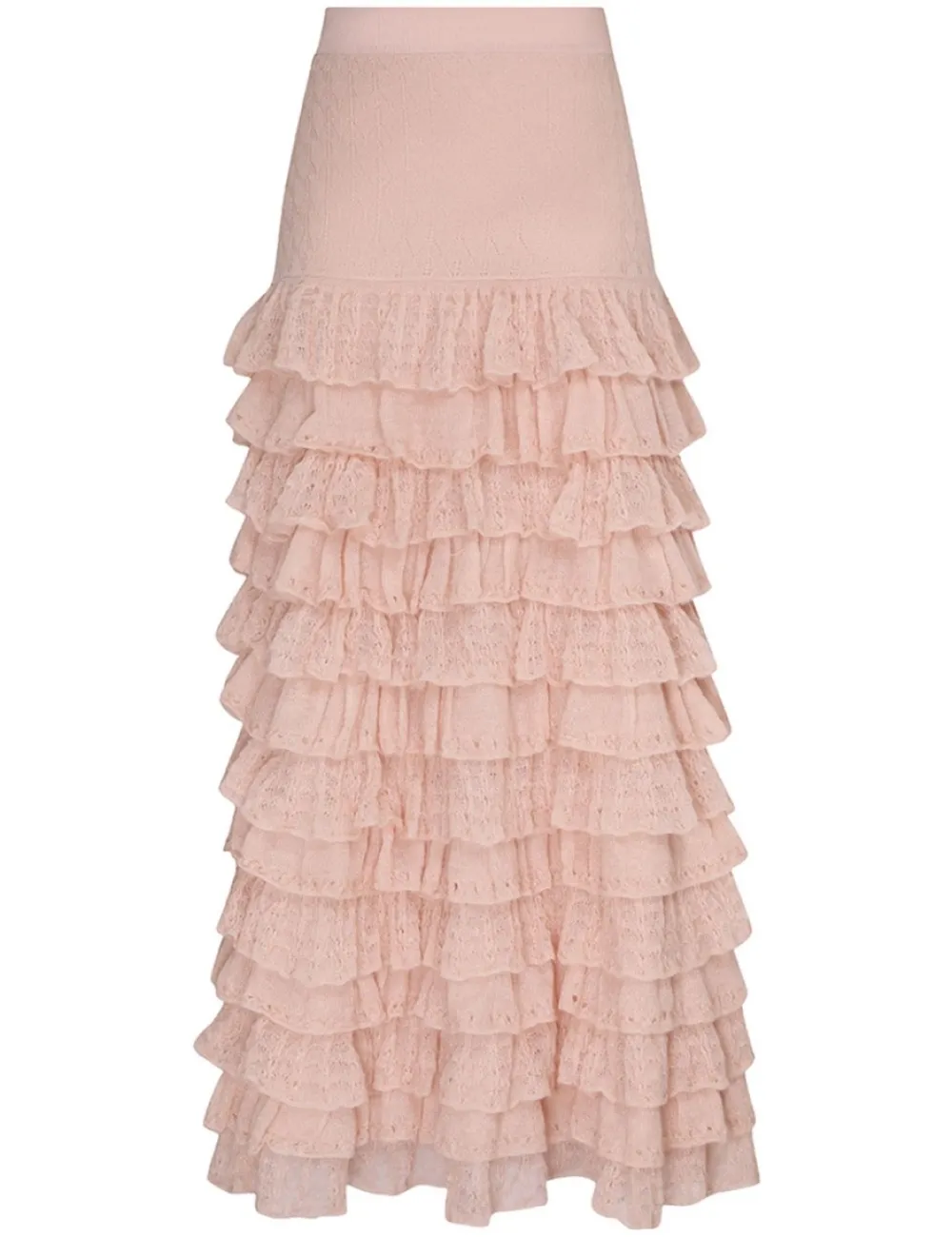 ZIMMERMANN Skirts<Luminosity Lace Frill Skirt