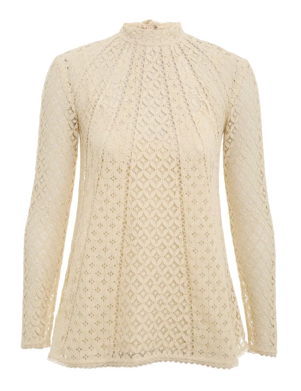 ZIMMERMANN Tops<Luminosity Lace Paneled Blouse