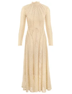 ZIMMERMANN Clothing<Luminosity Lace Panelled Midi
