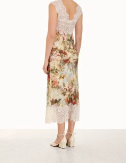 ZIMMERMANN Clothing<Luminosity Lace Slip Dress