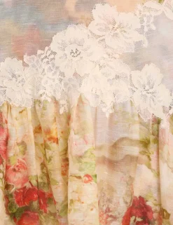 ZIMMERMANN Luminosity<Luminosity Lace Spliced Skirt