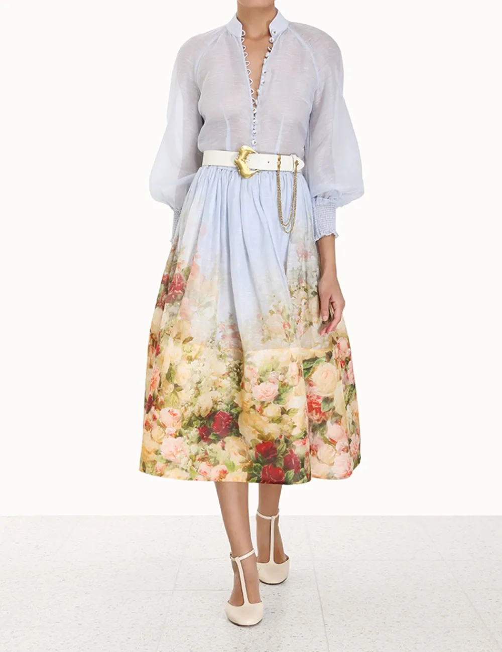 ZIMMERMANN Clothing<Luminosity Lantern Blouse