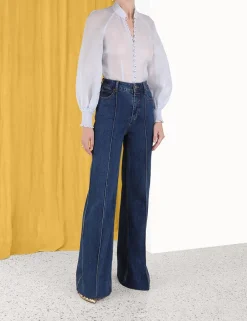 ZIMMERMANN Tops<Luminosity Lantern Blouse