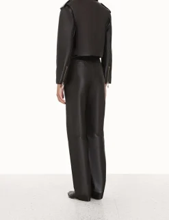 ZIMMERMANN Jackets & Coats<Luminosity Leather Biker