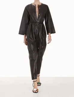 ZIMMERMANN Jumpsuits & Playsuits<Luminosity Leather Jumpsuit