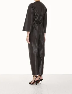 ZIMMERMANN Luminosity<Luminosity Leather Jumpsuit