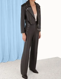 ZIMMERMANN Shorts & Pants<Luminosity Leather Pant