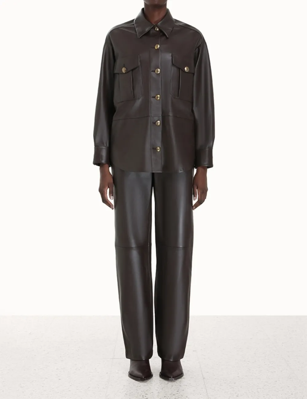 ZIMMERMANN Luminosity<Luminosity Leather Pant
