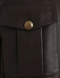 ZIMMERMANN Tops<Luminosity Leather Shirt
