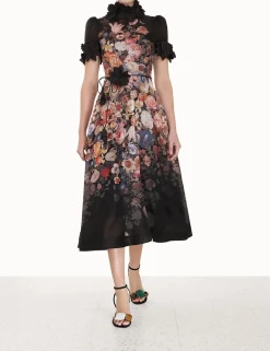 ZIMMERMANN Luminosity<Luminosity Liftoff Flower Midi