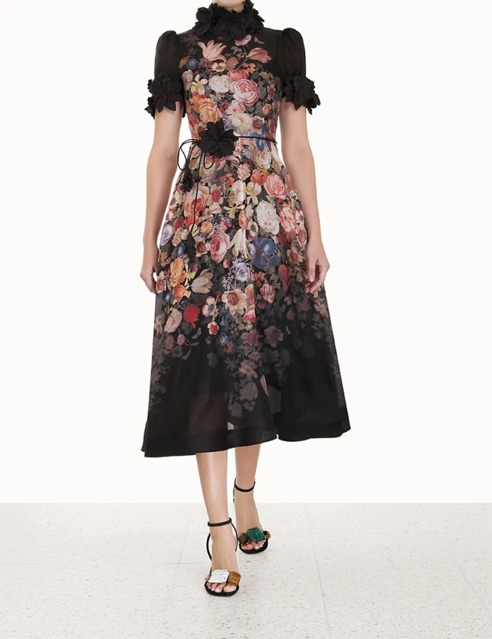 ZIMMERMANN Luminosity<Luminosity Liftoff Flower Midi