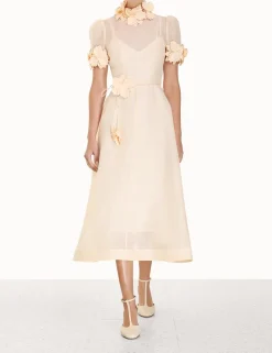 ZIMMERMANN Luminosity<Luminosity Liftoff Flower Midi