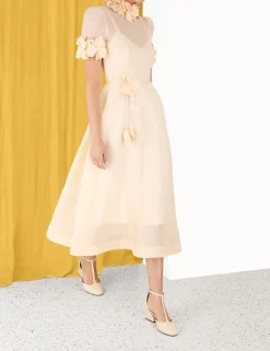 ZIMMERMANN Luminosity<Luminosity Liftoff Flower Midi