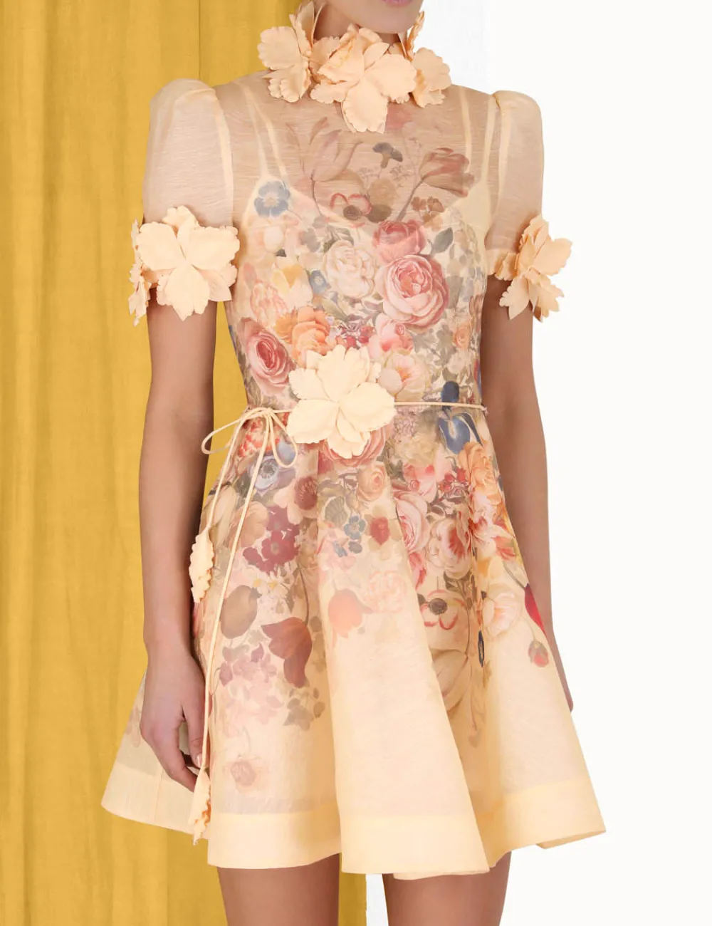 ZIMMERMANN Dresses<Luminosity Liftoff Flower Mini