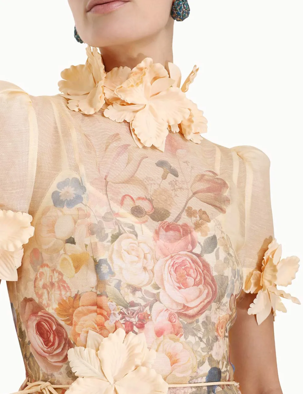 ZIMMERMANN Dresses<Luminosity Liftoff Flower Mini
