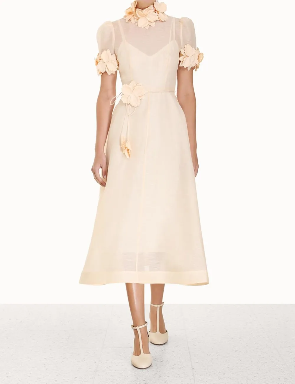 ZIMMERMANN Dresses<Luminosity Liftoff Flower Midi