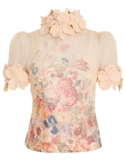 ZIMMERMANN Luminosity<Luminosity Liftoff Flower Top