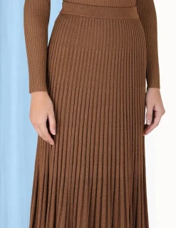 ZIMMERMANN Clothing<Luminosity Lurex Midi Skirt