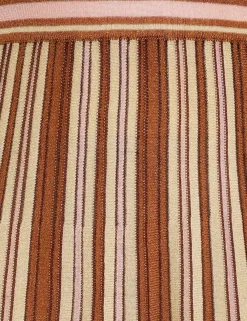 ZIMMERMANN Skirts<Luminosity Lurex Stripe Skirt