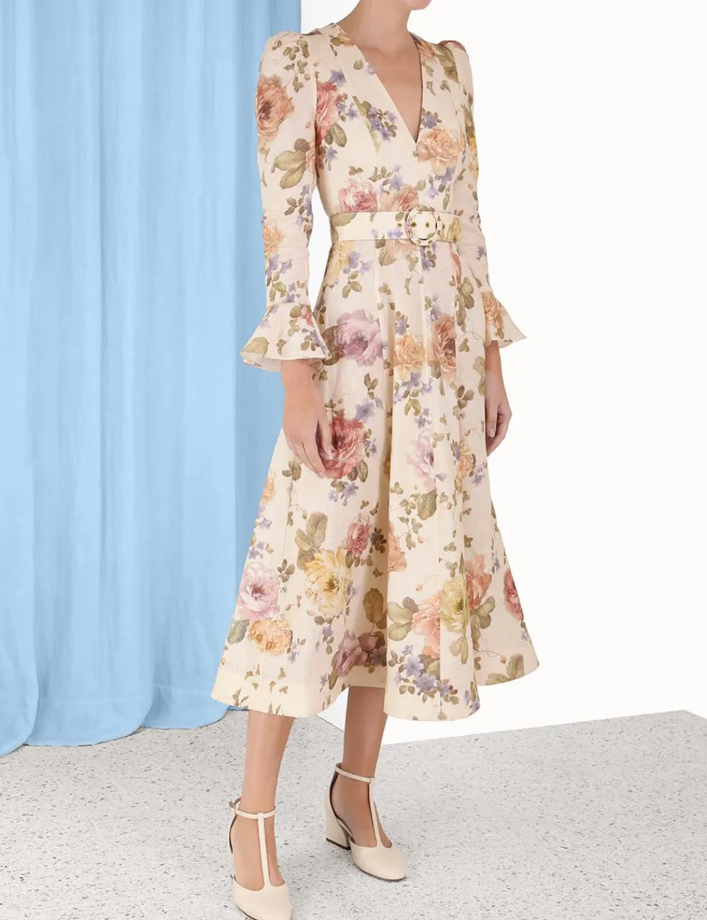 ZIMMERMANN Luminosity<Luminosity Midi Dress