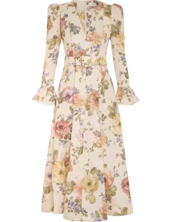 ZIMMERMANN Clothing<Luminosity Midi Dress