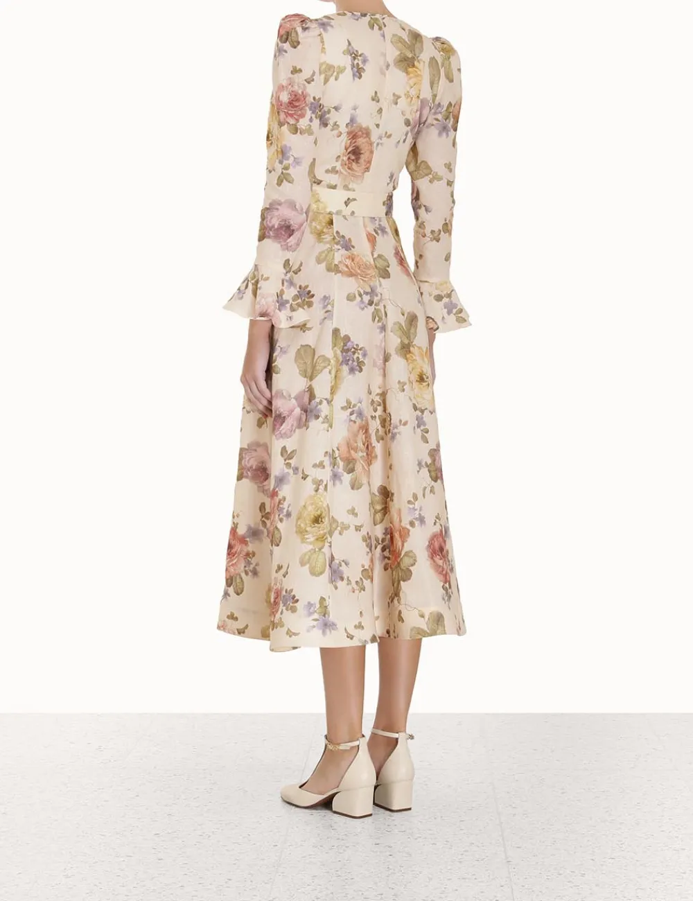 ZIMMERMANN Clothing<Luminosity Midi Dress