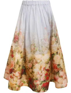 ZIMMERMANN Skirts<Luminosity Midi Skirt