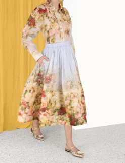 ZIMMERMANN Skirts<Luminosity Midi Skirt