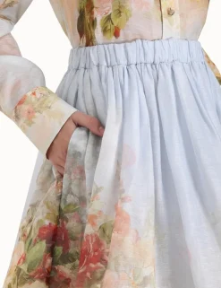 ZIMMERMANN Skirts<Luminosity Midi Skirt