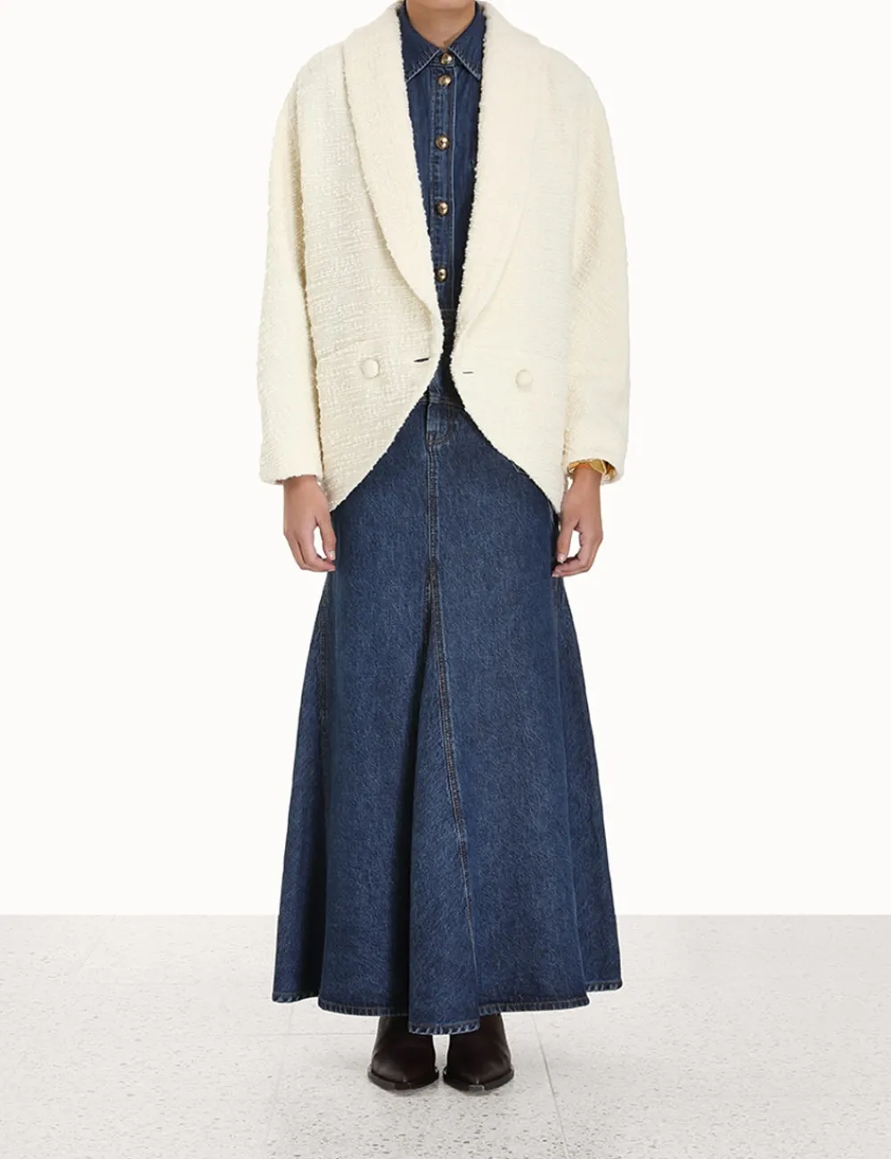 ZIMMERMANN Clothing<Luminosity Oversized Coat