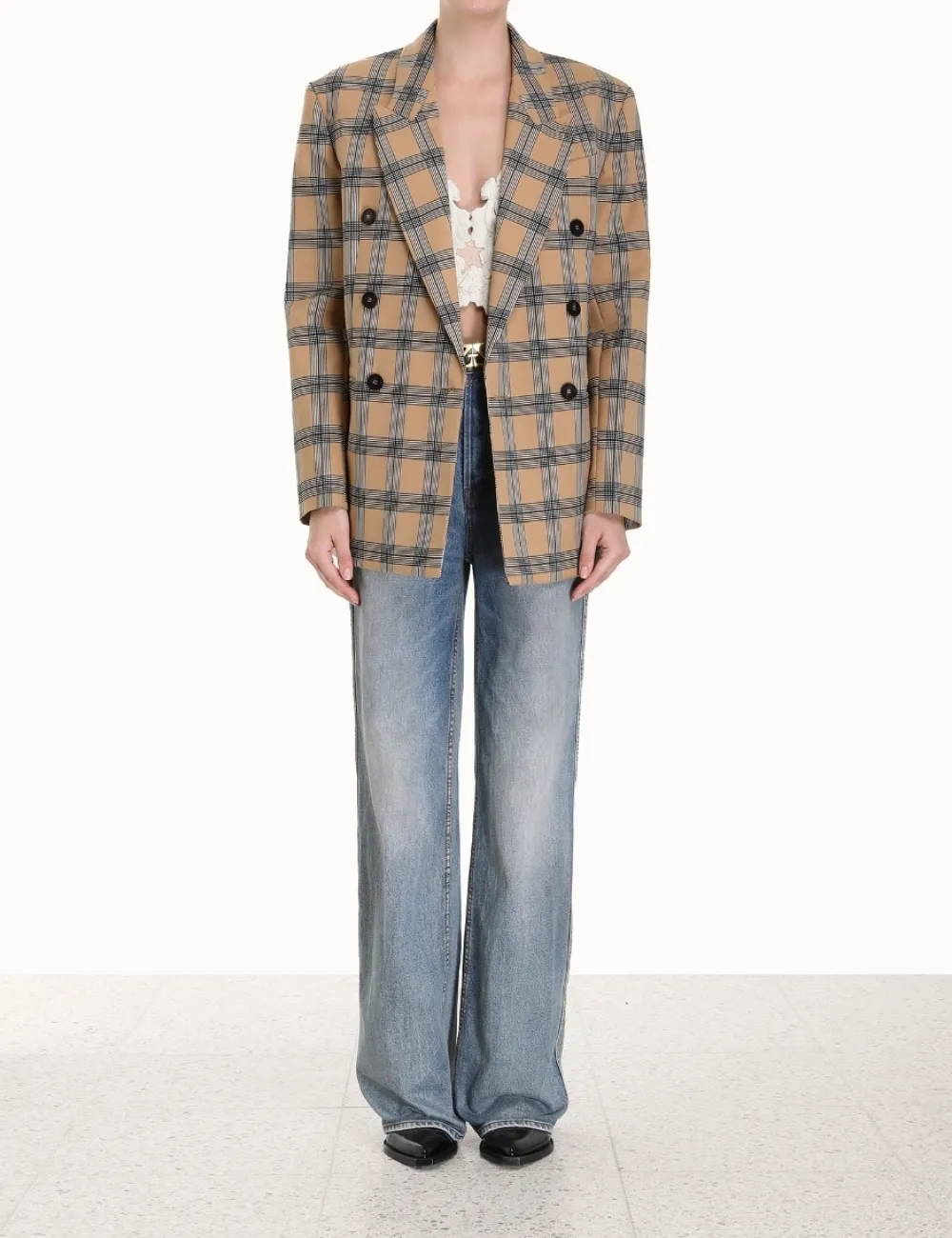 ZIMMERMANN Clothing<Luminosity Oversized Jacket