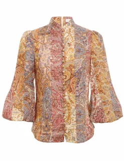 ZIMMERMANN Luminosity<Luminosity Paisley Blouse