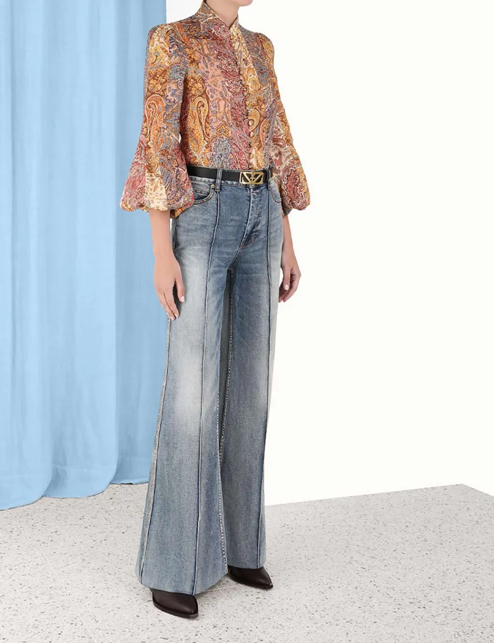 ZIMMERMANN Clothing<Luminosity Paisley Blouse