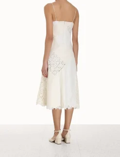 ZIMMERMANN Dresses<Luminosity Patch Lace Dress