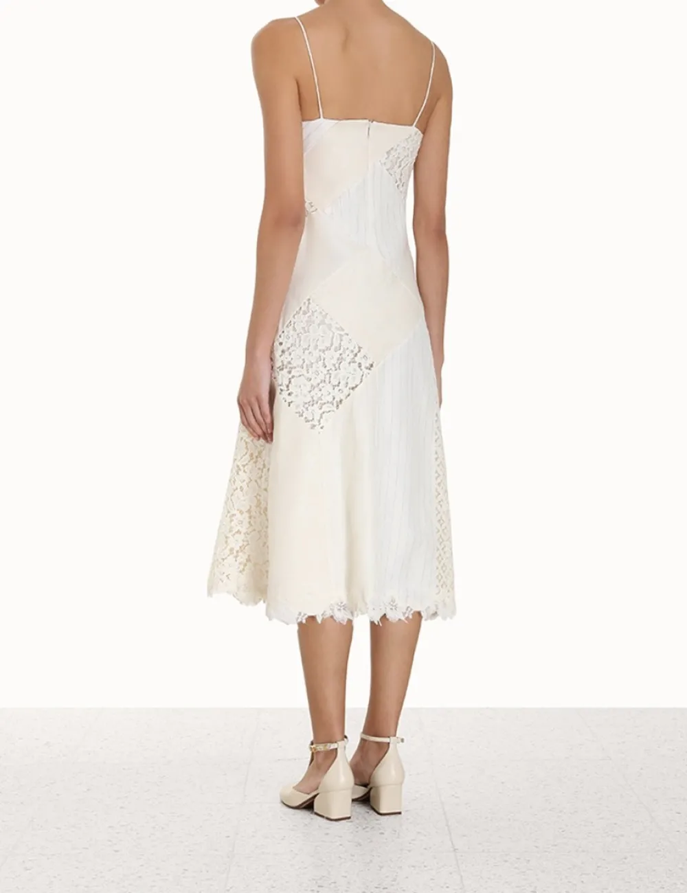 ZIMMERMANN Dresses<Luminosity Patch Lace Dress