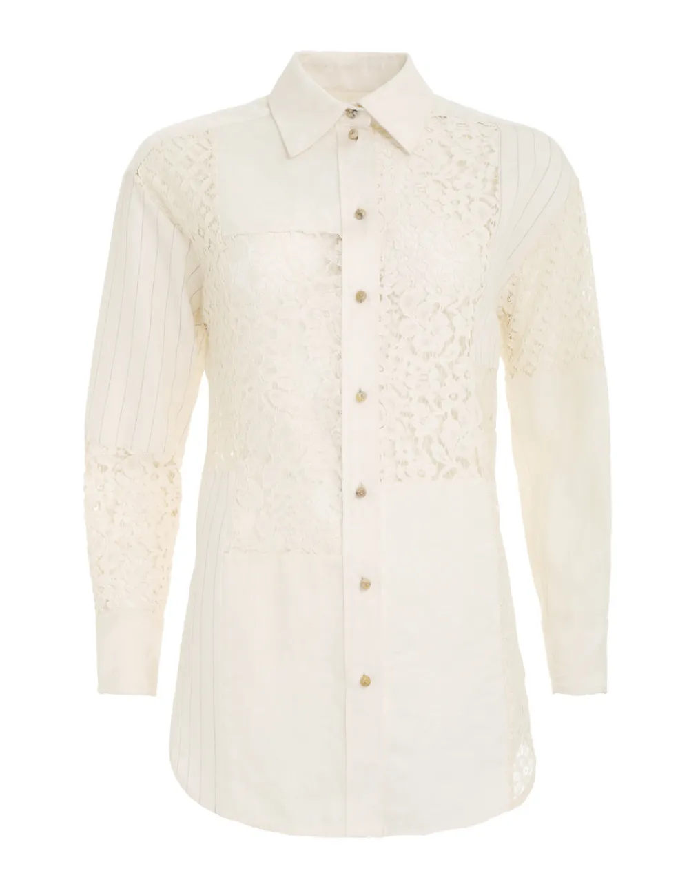ZIMMERMANN Clothing<Luminosity Patch Lace Shirt
